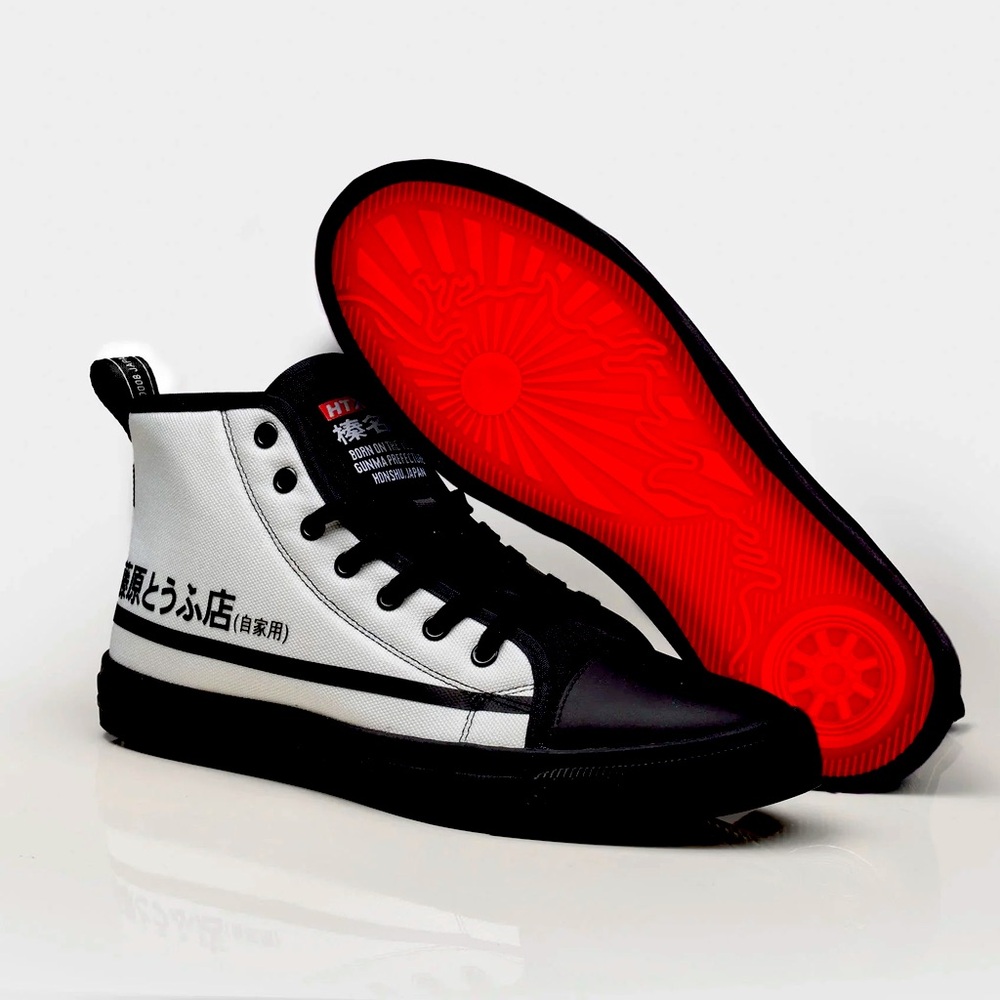 HTXJPN Fuji2 High Top Sneakers - US8 [Initial D - Inspired]
